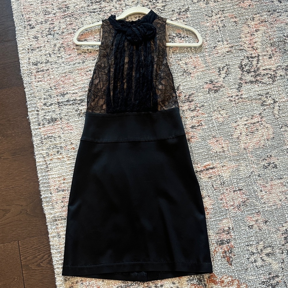 Elegant Black Lace Dress